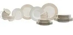 Ritzenhoff Breker Kombiservice, Beige, Keramik, 30-teilig, 2x2x2 cm, Essen & Trinken,