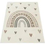 Paco Home Kinderteppich, Beige, Textil, Rechteckig, 133x190 cm,...