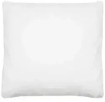 Zollner Kopfkissen,, Wei&szlig;, Textil, 80x80 cm, Oeko-Tex&reg; Standard 100,
