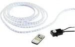 P & B Led-Strip Teania, Wei&szlig;, Transparent, Metall, Kunststoff, 1.5x0.5x500 cm,
