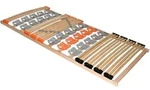 Coemo Tellerlattenrost, Natur, Holz, 7-Zonen, 80x200 cm, CE, Schlafzimmer,
