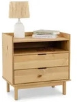 Idimex Nachttisch, Braun, Holz, Kiefer, Vintage, 64x64x41 cm, Schlafzimmer,