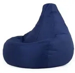 icon Sitzsack, Dunkelblau, Kunststoff, 1-Sitzer, 90x73x84 cm, Hergestellt in