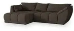 Masseno Ecksofa, Braun, Holz, 4-Sitzer, L-Form,L-Form, 287x182 cm, Wohnzimmer,...