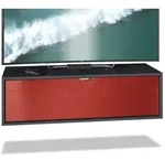Vladon Lowboard, Bordeaux, Holzwerkstoff, 100x29x37 cm, Wohnzimmer, Wohnw&auml;nde,