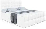 Altdecor Boxbett, Wei&szlig;, Holzwerkstoff, H3, H&ouml;he ca. 20 cm, 120x200 cm,