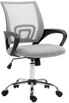 Svita Kinderschreibtischstuhl, Grau, Textil, 57x104x49 cm, Arbeitszimmer,