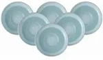 like.Villeroy & Boch Kaffeeuntertassen, Blau, Keramik, Kaffee & Tee, Tassen,