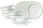 Ritzenhoff Breker Teetassen, Gr&uuml;n, Keramik, Rund, Kaffee & Tee, Tassen, Teetassen