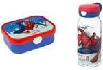 Mepal Lunchset, Blau, Rot, Kunststoff, 10.8x21.8x21.8 cm, K&uuml;chenzubeh&ouml;r,