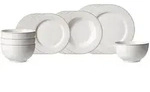 Ritzenhoff Breker Einsteiger-Set, Beige, Keramik, 16-teilig, 2x2x2 cm, Essen &
