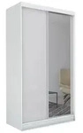 Altdecor Kleiderschrank, Wei&szlig;, Holzwerkstoff, 120x216x61 cm, Schlafzimmer,