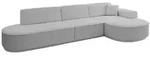 Altdecor Ecksofa, Hellgrau, Kunststoff, 4-Sitzer, 328x171 cm, Wohnzimmer, Sofas...