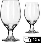 Gl&auml;serset Perception, Klar, Glas, 12-teilig, 414 ml, 16.5 cm, Essen & Trinken,