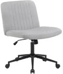 CLP Drehstuhl, Hellgrau, Metall, 62x86x65 cm, Arbeitszimmer, B&uuml;rost&uuml;hle,