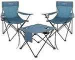 Modante Campinggarnitur, Blau, Metall, Textil, 3-teilig, 43x79x43 cm, Freizeit,