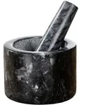 M&ouml;rser, Anthrazit, Stein, 11x8x11 cm, Tischkultur & Servieren, Gew&uuml;rzm&uuml;hlen &