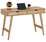 Idimex Schreibtisch, Braun, Holz, Holz, Kiefer, Mode, Rechteckig, 110x75x50 cm,...