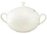 Seltmann Weiden Terrine, Creme, Keramik, Rund, 21.8x20.1x30.1 cm, Essen &...