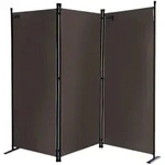 Quick Star Paravent, Taupe, Metall, 165x170 cm, Sonnen- & Sichtschutz,...