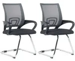 CLP Schwingstuhl, Grau, Metall, 59x91x53 cm, Esszimmer, St&uuml;hle,...