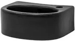Ml-Design Waschbecken, Wei&szlig;, Keramik, 33.5x13x25.5 cm, Badezimmer, Waschbecken...