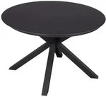 Mr. Deko Gartentisch, Grau, Metall, einzeln stellbar,Rund,rund, 120x76x120 cm,