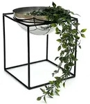 DanDiBo Blumenhocker, Schwarz, Metall, 25x35x25 cm, Wohnzimmer,...