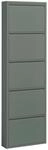 Boxxx Schuhkipper, Salbeigr&uuml;n, Metall, 51x170x16 cm, Typenauswahl, stehend,
