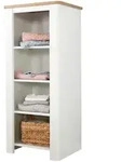 Roba Babyregal Ava, Wei&szlig;, Eiche Artisan, Holzwerkstoff, 49x116x43.5 cm,...