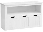 Mid.you Kinderregal, Wei&szlig;, Holzwerkstoff, 3 Schublade(n) Schubladen, 102x60x30 cm,