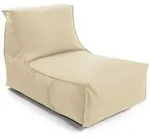 Mokebo Outdoor, Beige, Textil, 60x65x95 cm, Oeko-Tex&reg;, Gartenm&ouml;bel,
