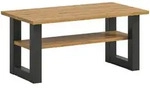Livetastic Couchtisch, Eiche Artisan, Holzwerkstoff, Holzoptik, rechteckig,...