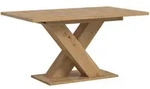 Inn.Furn Esstisch, Eiche Artisan, Holzwerkstoff, Nachbildung,Eiche, Uni, Holz Optik,