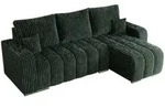 MKS Ecksofa, Gr&uuml;n, Textil, 3-Sitzer, L-Form,L-Form, 245x147 cm, Oeko-Tex&reg;,