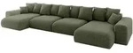 Altdecor Wohnlandschaft, Hellgr&uuml;n, Kunststoff, 6-Sitzer, 176x72x464 cm,...
