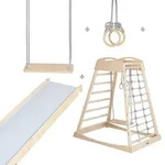 Roba Spielturm, Natur, Holz, 83x127.5x110.5 cm, Spielzeug, Babyspielzeug,