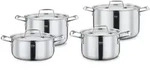 Spring Kochtopfset Gourmet, Silber, Metall, 20 cm, 2,7 L,2.7 L,
