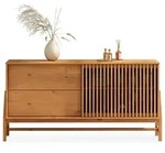Idimex Sideboard, Eiche, Holz, Kiefer, Mode, Rechteckig, 145x75x41 cm, FSC Mix,