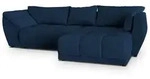 Masseno Ecksofa, Blau, Holz, 4-Sitzer, L-Form,L-Form, 287x182 cm, Wohnzimmer,...