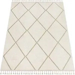 Paco Home Kurzflorteppich, Beige, Textil, Rechteckig, 120x160 cm, strapazierf&auml;hig,