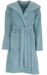 Bugatti Bademantel Romina, Blau, Textil, Uni, ISO 9001, Fkt, Made in Austria,