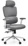 Mid.you Drehstuhl, Grau, Kunststoff, Drehkreuz, 68x132x67 cm, ergonomische
