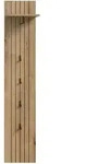 Mid.you Garderobenpaneel, Eiche, Holzwerkstoff, Holzoptik, 31x160x27 cm, FSC Mix,