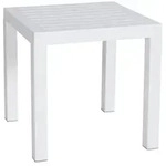 CLP Beistelltisch, Wei&szlig;, Kunststoff, 45x45x45 cm, Wohnzimmer, Wohnzimmertische,