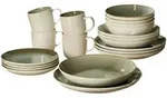 Ritzenhoff Breker Kombiservice, Gr&uuml;n, Keramik, 20-teilig, 2x2x2 cm, Essen & Trinken,