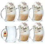 Intirilife Teeglas, Transparent, Glas, 0.2 L, doppelwandig, Essen & Trinken,...