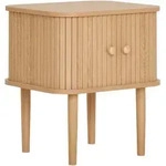 Beistelltisch, Kiefer, Holz, Kiefer, Rundrohr, 50.5x45x40 cm, Wohnzimmer,