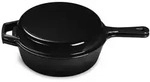 Echtwerk Kochtopfset, Schwarz, Metall, 2-teilig, 2,5 L,2,5 L, rund,...