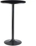 Mid.you Bistrotisch, Schwarz, Metall, rund, rund, 100 cm, Esszimmer, Tische,